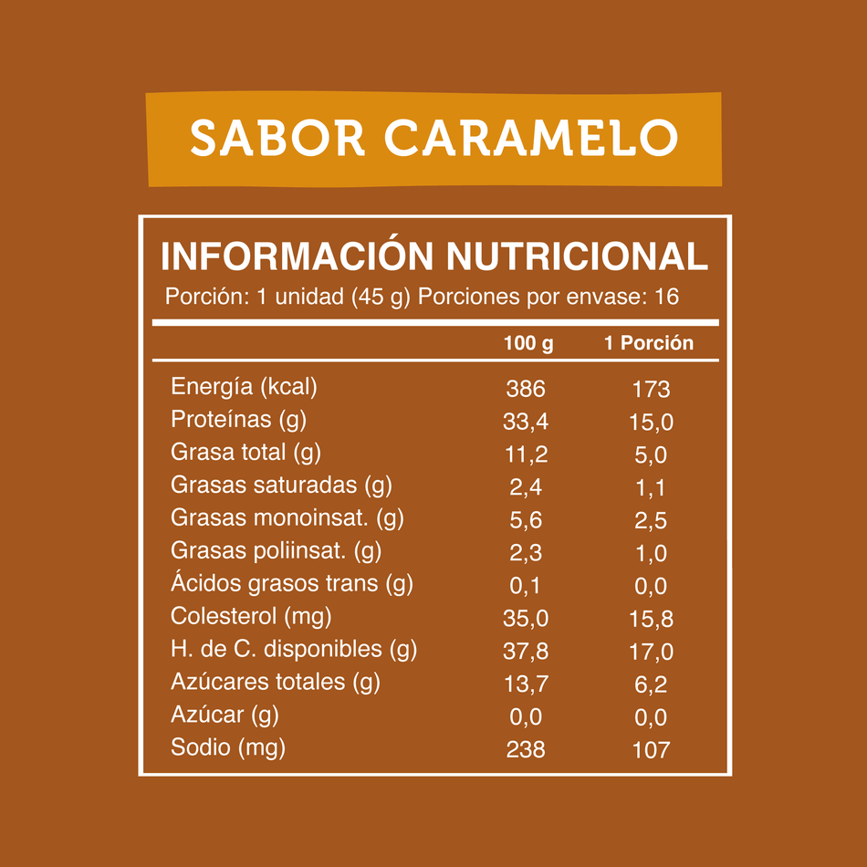 Wild Protein Caramelo 16 unidades