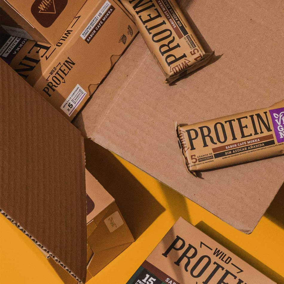 Wild Protein Vegana Mokka 16 unidades